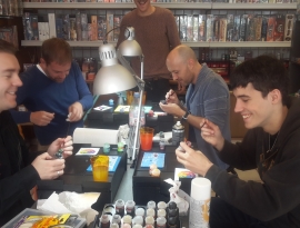 COURS DE PEINTURE SUR FIGURINE